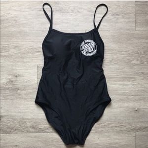 Black Santa Cruz Swimsuit RARE